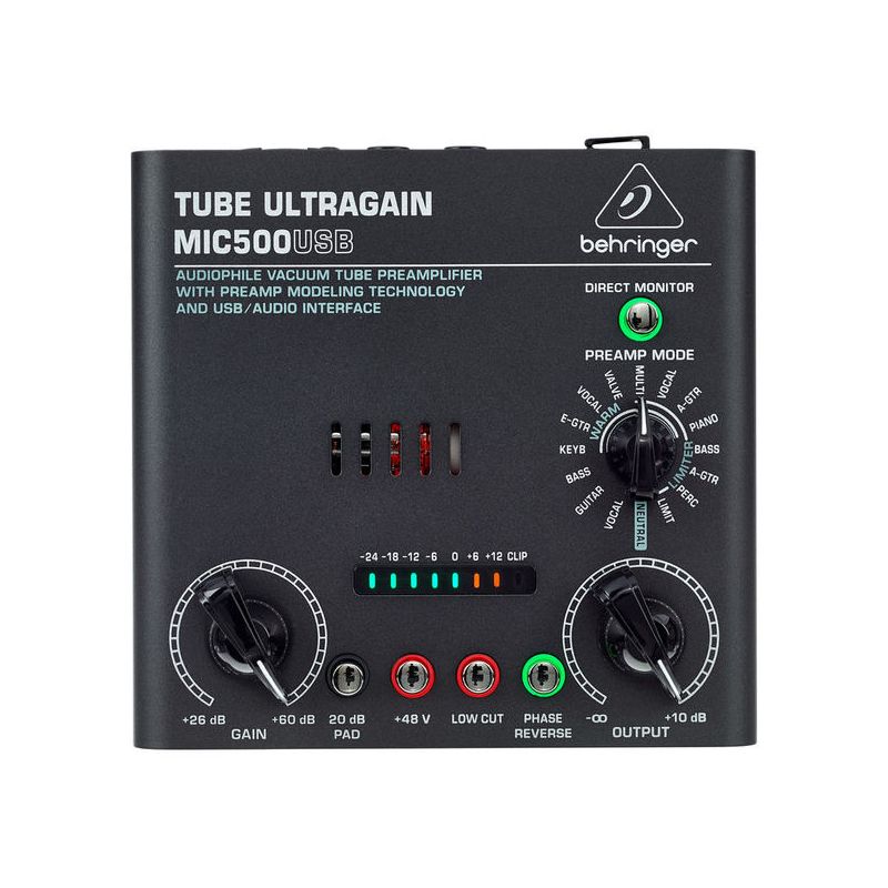 Behringer Tube Ultragain MIC500USB