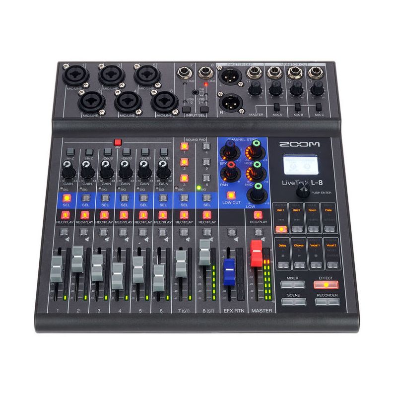 Zoom LiveTrak L-8